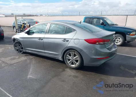 2018 Hyundai Elantra Sel из США, поврежденный, VIN 5NPD84LF0JH366918